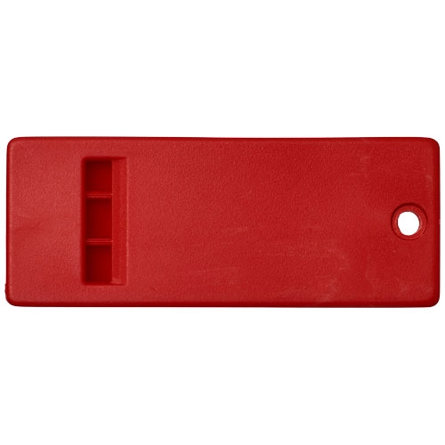 Płaski gwizdek z dużą powierzchnią na logo Wanda PFC-21013103 czerwony