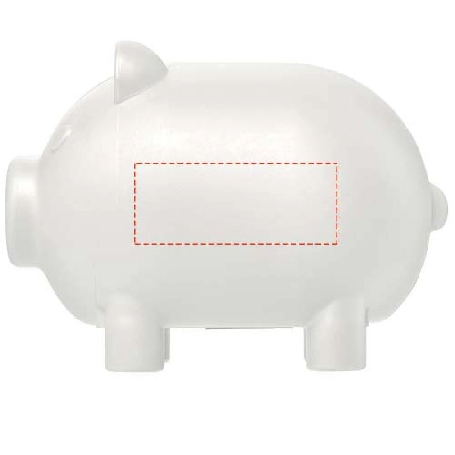 Mała skarbonka-świnka Oink PFC-21014003 biały