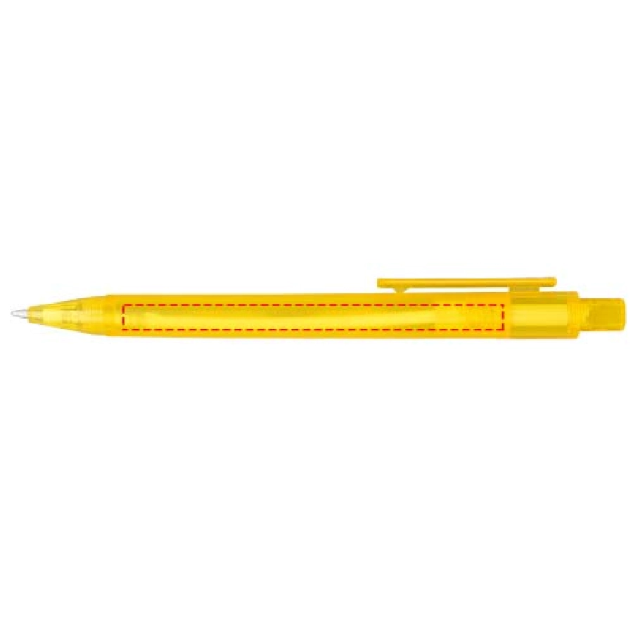 Długopis szroniony Calypso PFC-21035405 żółty