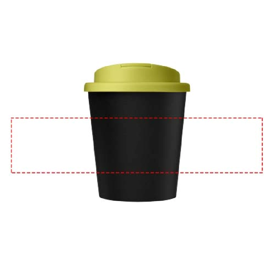 Kubek Americano® Espresso Eco z recyklingu o pojemności 250 ml z pokrywą odporną na zalanie PFC-21045504