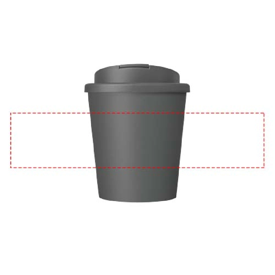 Kubek Americano® Espresso Eco z recyklingu o pojemności 250 ml z pokrywą odporną na zalanie PFC-21045582