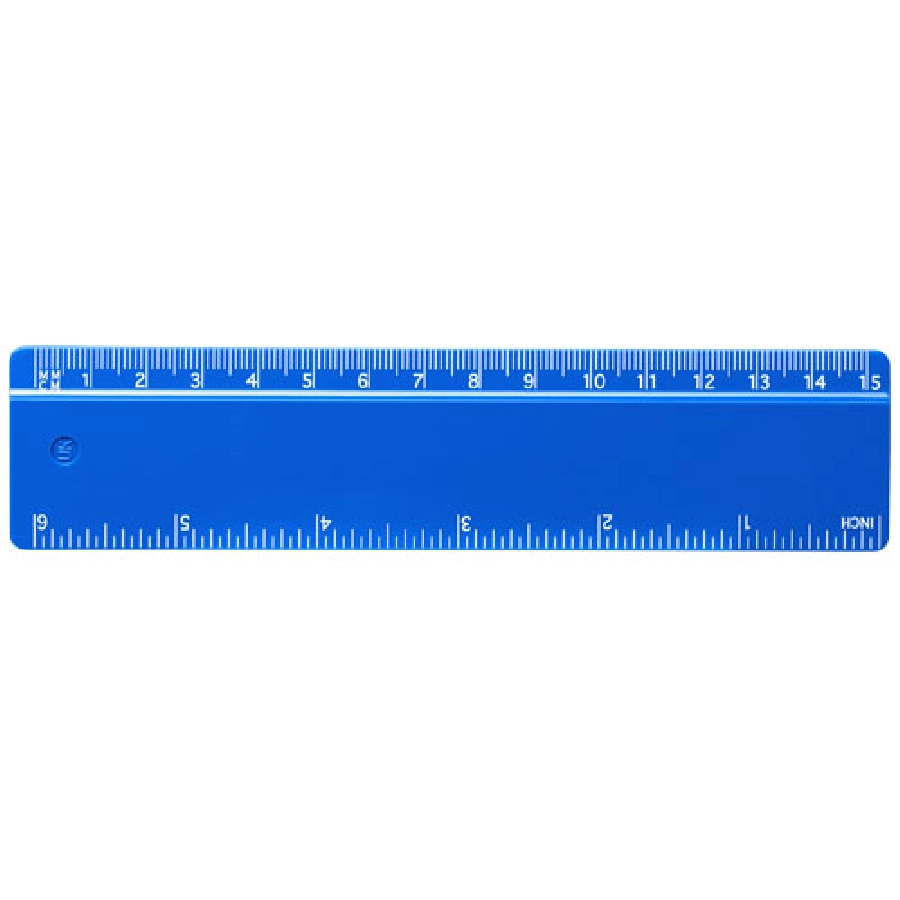 Refari linijka z tworzywa sztucznego pochodzącego z recyklingu o długości 15 cm PFC-21046752