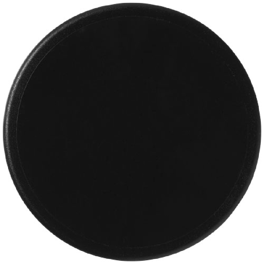 Okrągła podkładka wykonana w całości z tworzyw sztucznych pochodzących z recyklingu PFC-21051000 czarny