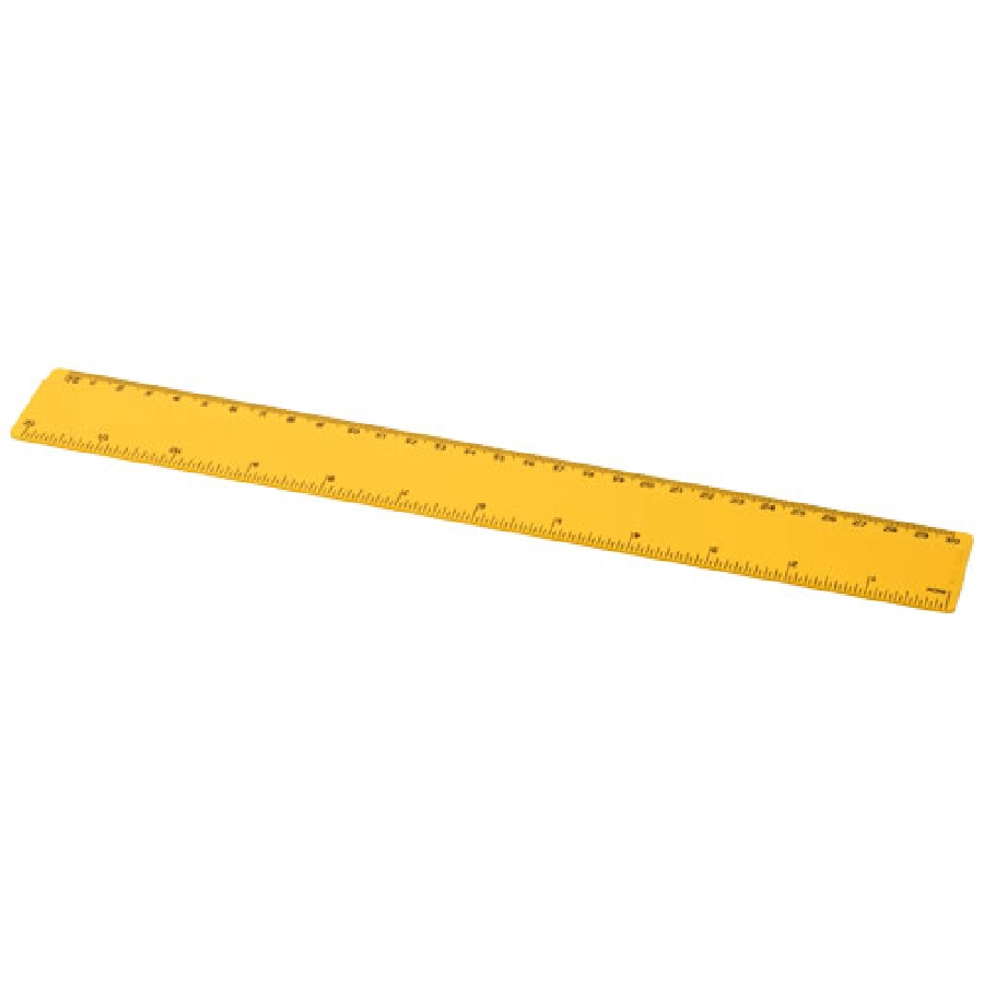 Linijka Renzo o długości 30 cm wykonana z tworzywa sztucznego PFC-21053506 żółty