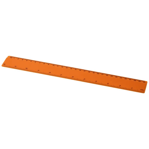 Linijka Renzo o długości 30 cm wykonana z tworzywa sztucznego PFC-21053509 pomarańczowy