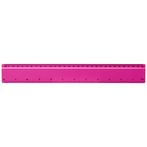 Linijka Renzo o długości 30 cm wykonana z tworzywa sztucznego PFC-21053510 różowy