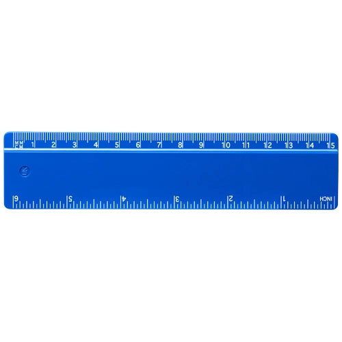 Linijka Renzo o długości 15 cm wykonana z tworzywa sztucznego PFC-21053602 niebieski