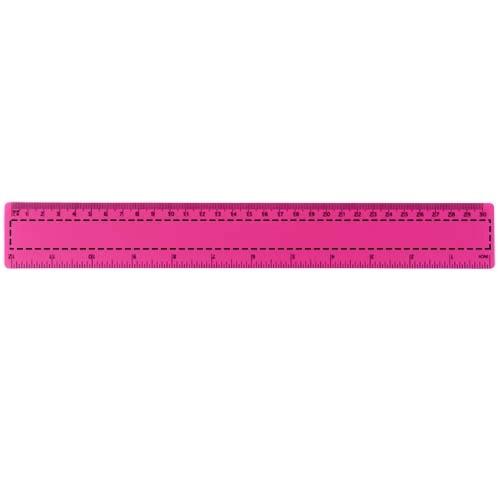 Linijka Rothko PP o długości 30 cm PFC-21053904 różowy