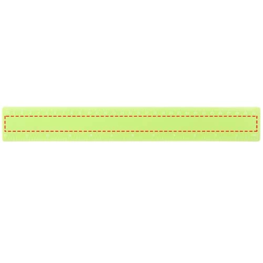 Linijka Rothko PP o długości 30 cm PFC-21053909 zielony