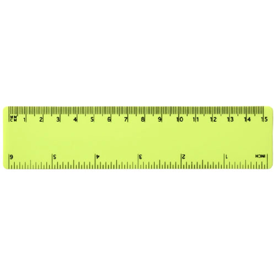 Linijka Rothko PP o długości 15 cm PFC-21054002 zielony