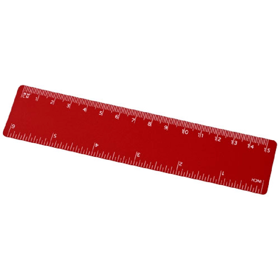 Linijka Rothko PP o długości 15 cm PFC-21054006 czerwony