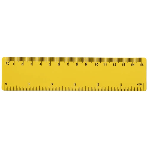 Linijka Rothko PP o długości 15 cm PFC-21054007 żółty