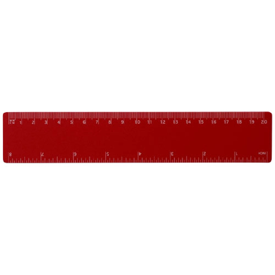 Linijka Rothko PP o długości 20 cm PFC-21058506 czerwony