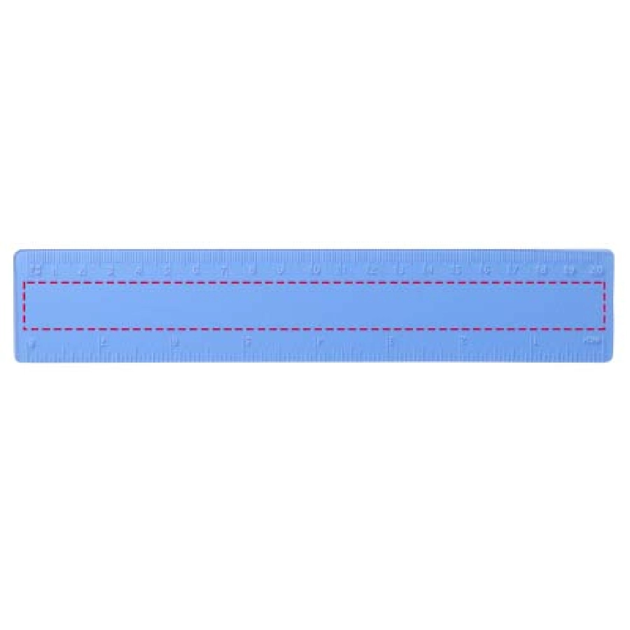 Linijka Rothko PP o długości 20 cm PFC-21058508 niebieski