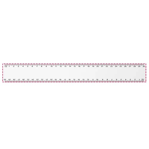 Elastyczna linijka o długości 30 cm Arc PFC-21058800 biały