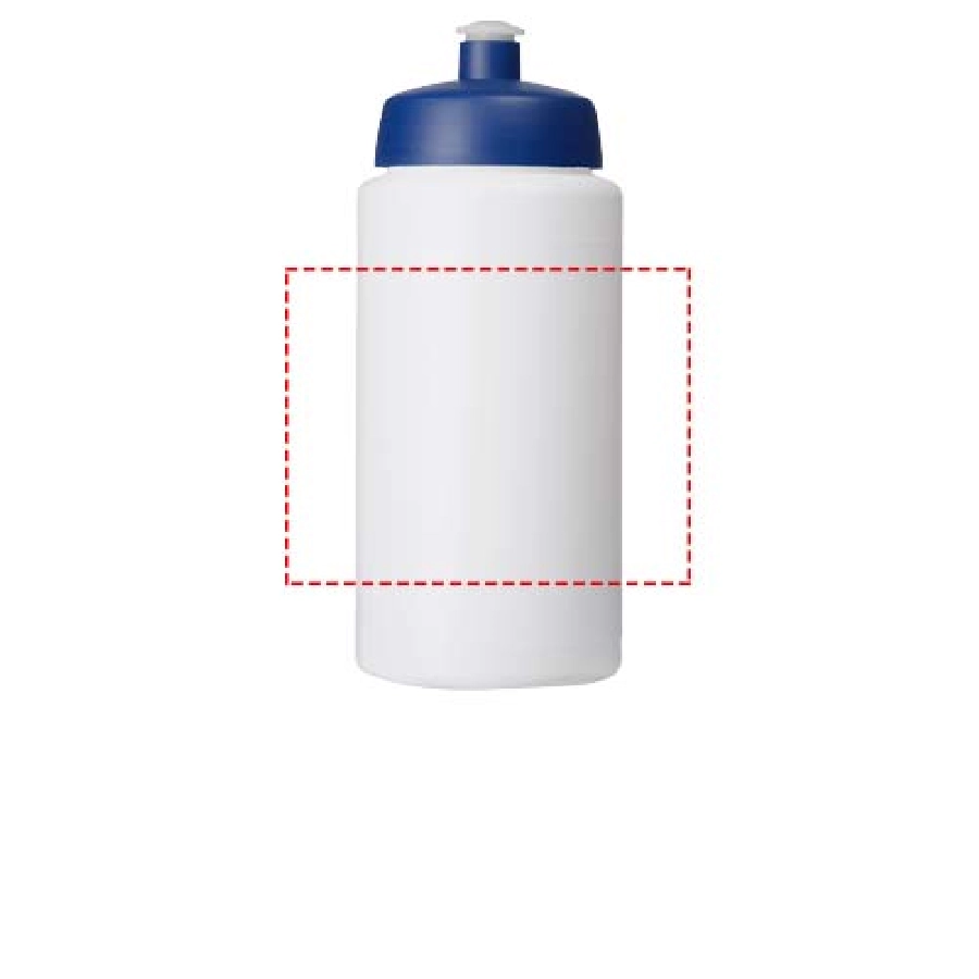Bidon Baseline® Plus o pojemności 500 ml ze sportowym wieczkiem i uchwytem PFC-21068702 biały