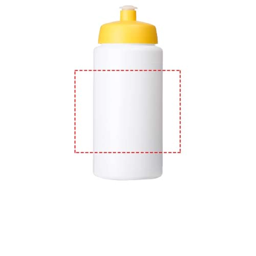 Bidon Baseline® Plus o pojemności 500 ml ze sportowym wieczkiem i uchwytem PFC-21068710 biały