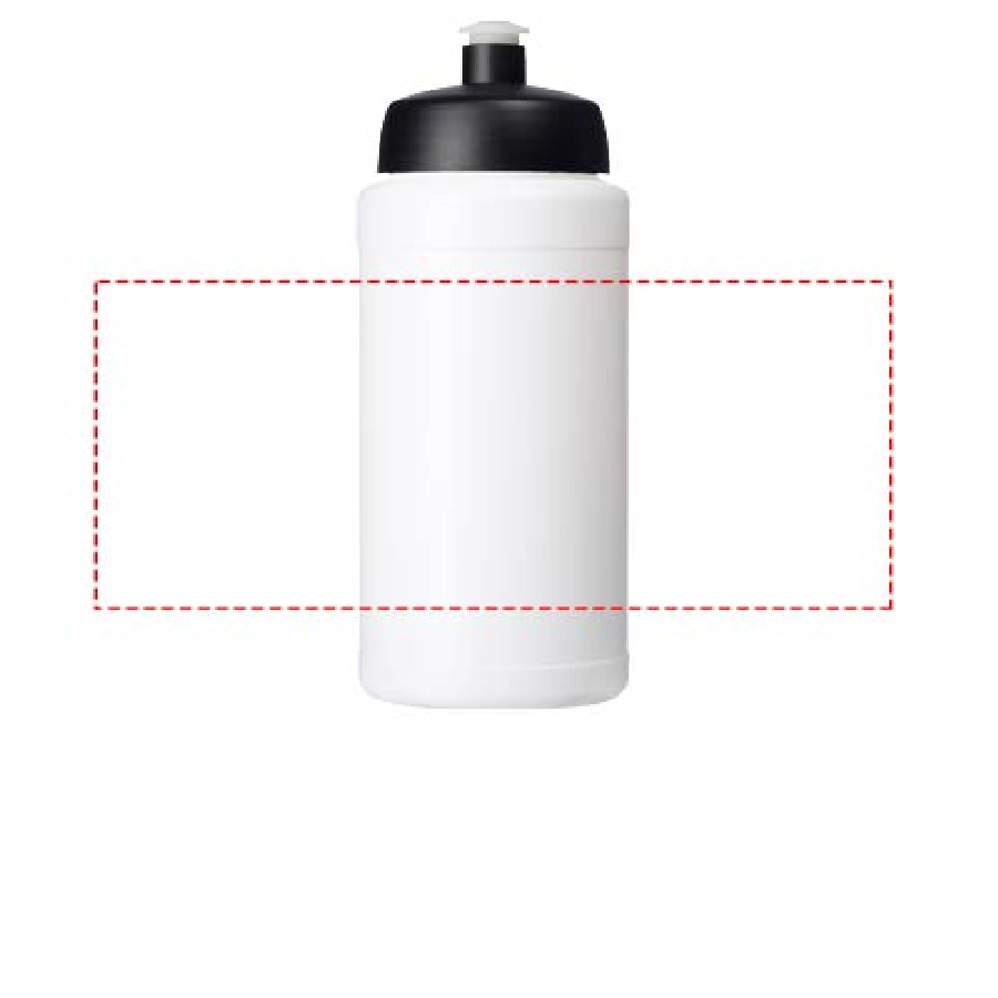 Bidon Baseline® Plus o pojemności 500 ml z wieczkiem sportowym PFC-21068800 biały