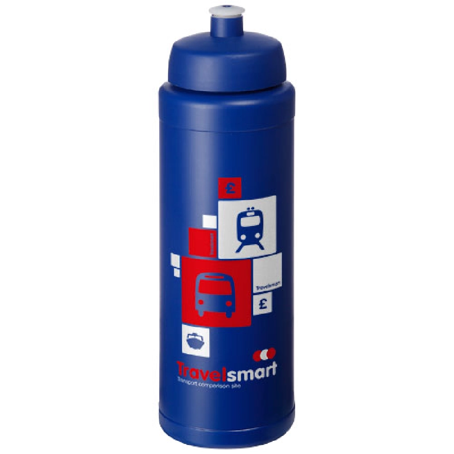 Bidon Baseline Plus o pojemności 750 ml ze sportowym wieczkiem i uchwytem PFC-21068919 niebieski