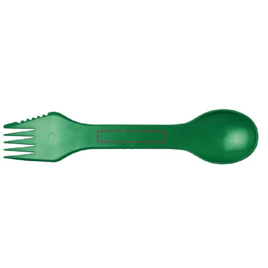 Łyżka, widelec i nóż Epsy 3 w 1 PFC-21081202 zielony