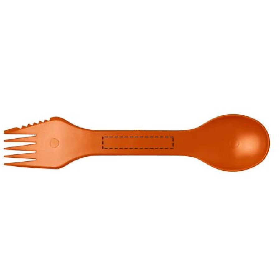Łyżka, widelec i nóż Epsy 3 w 1 PFC-21081203 pomarańczowy