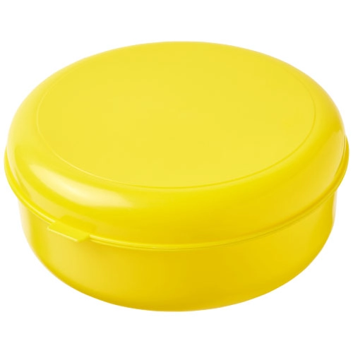 Okrągły pojemnik na makaron Miku wykonany z tworzywa sztucznego PFC-21081304 żółty