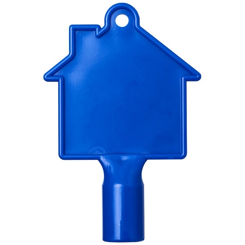 Klucz do skrzynek w kształcie domku Maximilian PFC-21082300 niebieski