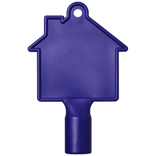 Klucz do skrzynek w kształcie domku Maximilian PFC-21082302 fioletowy