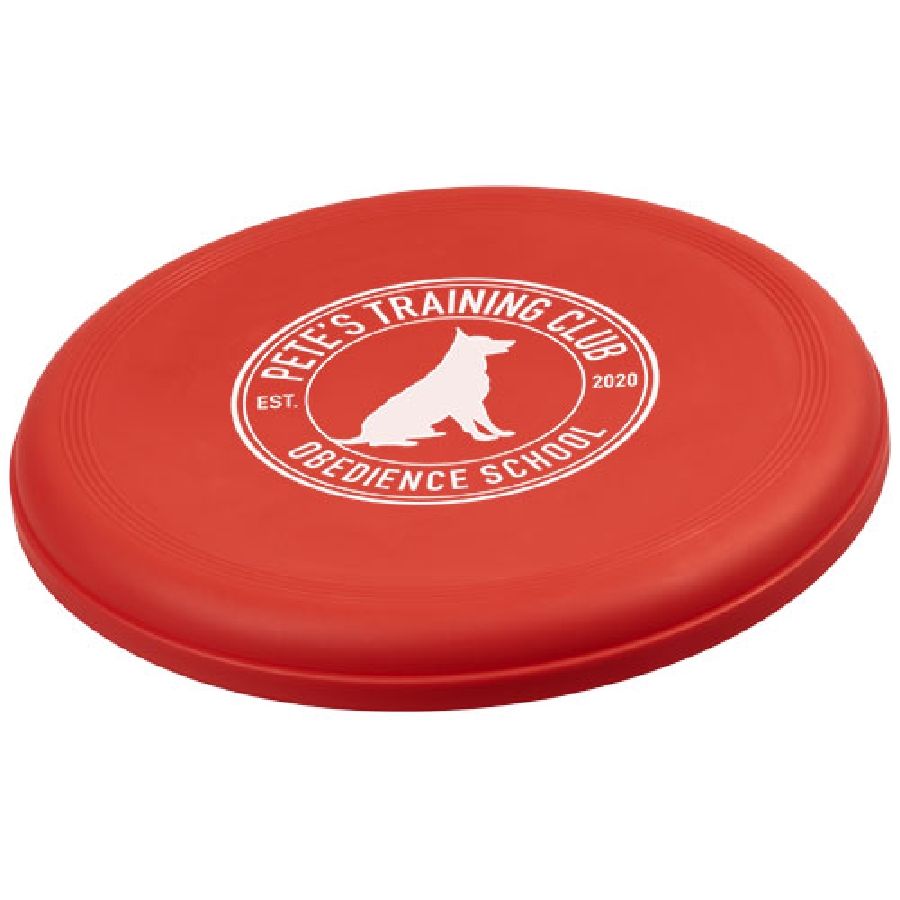 Frisbee Max wykonane z tworzywa sztucznego PFC-21083502 czerwony