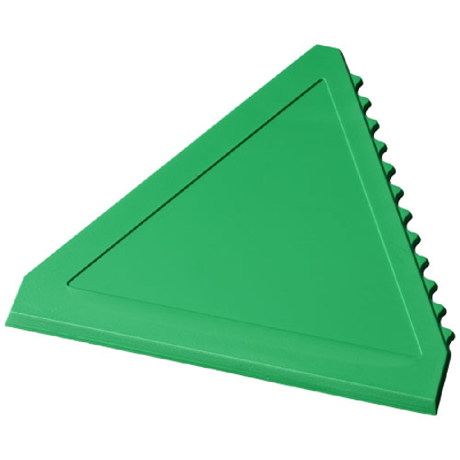 Skrobaczka do szyb Averall w kształcie trójkąta PFC-21084202 zielony