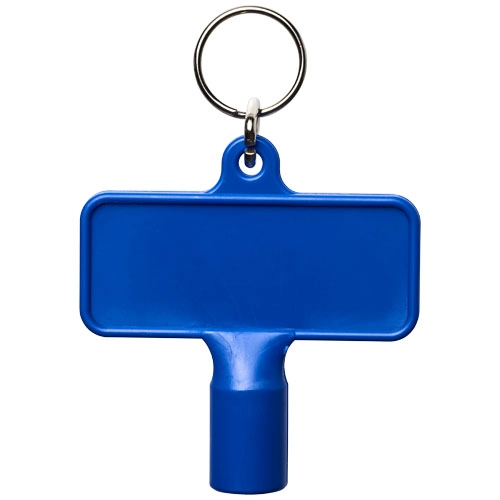Brelok do prostokątnego klucza Maximilian  PFC-21087001 niebieski