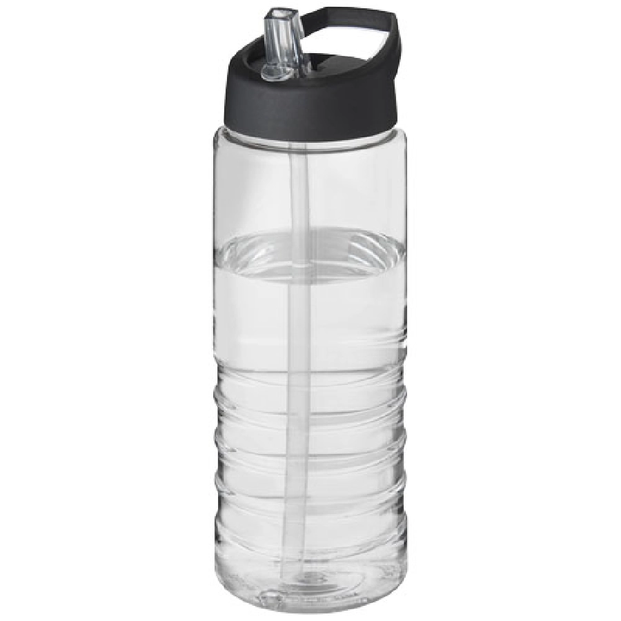 Bidon H2O Treble o pojemności 750 ml z wieczkiem z dzióbkiem PFC-21087700 transparentny