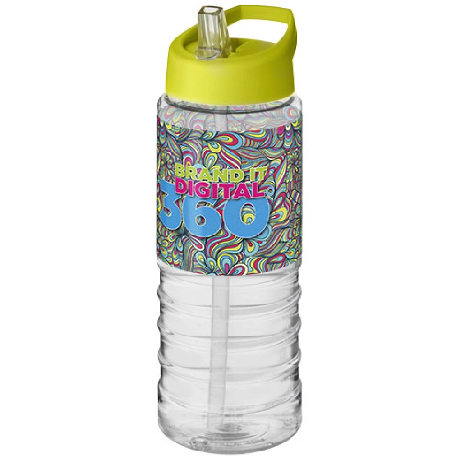 Bidon H2O Treble o pojemności 750 ml z wieczkiem z dzióbkiem PFC-21087708