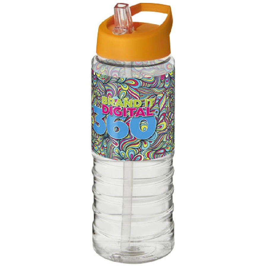 Bidon H2O Treble o pojemności 750 ml z wieczkiem z dzióbkiem PFC-21087709