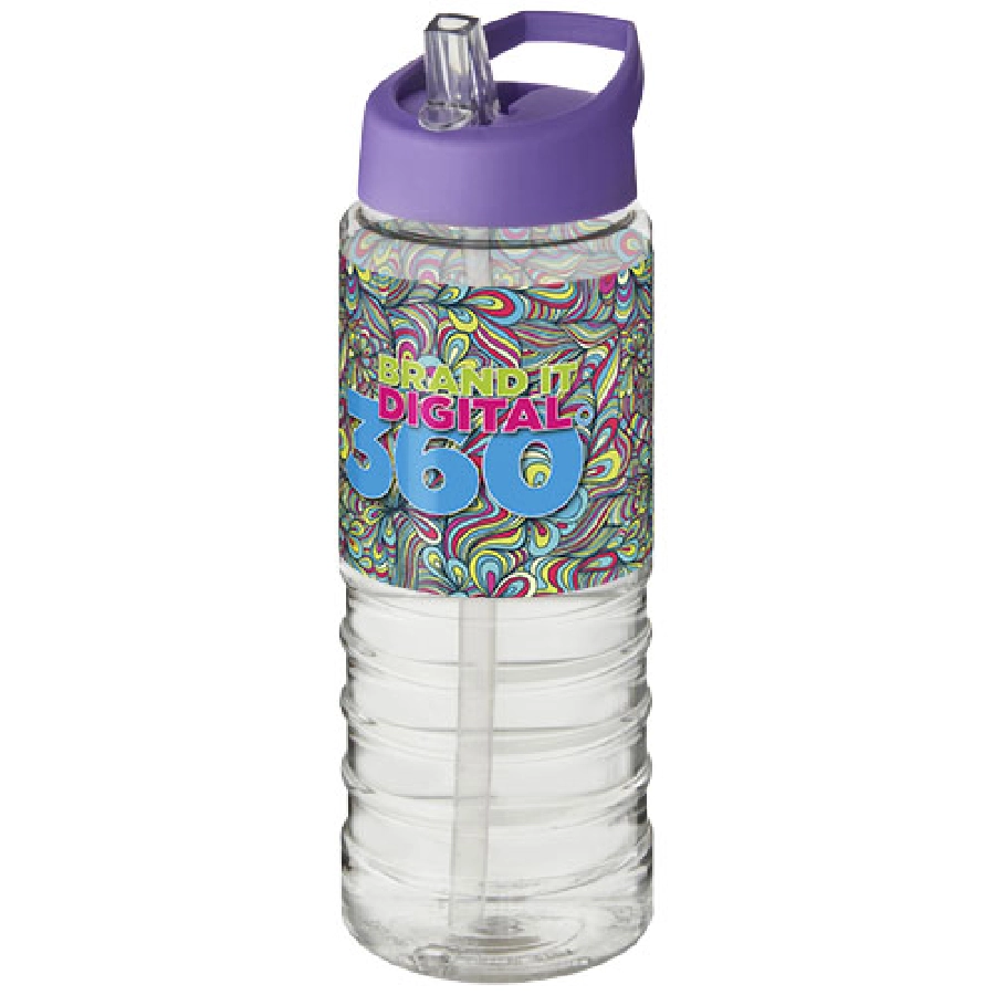 Bidon H2O Treble o pojemności 750 ml z wieczkiem z dzióbkiem PFC-21087711