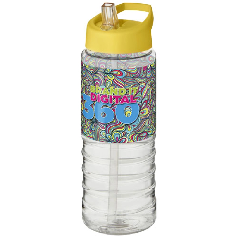 Bidon H2O Treble o pojemności 750 ml z wieczkiem z dzióbkiem PFC-21087713