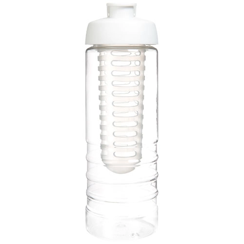 Bidon H2O Treble z o pojemności 750 ml z otwieranym wieczkiem i zaparzaczem PFC-21088100 transparentny