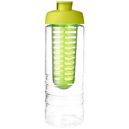Bidon H2O Treble z o pojemności 750 ml z otwieranym wieczkiem i zaparzaczem PFC-21088103 transparentny
