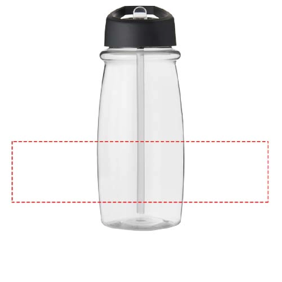 Bidon H2O Pulse o pojemności 600 ml z wieczkiem z dzióbkiem PFC-21088200