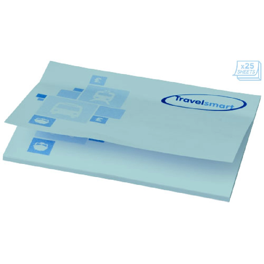 Karteczki samoprzylepne Sticky-Mate® 100x75 PFC-21094012 niebieski