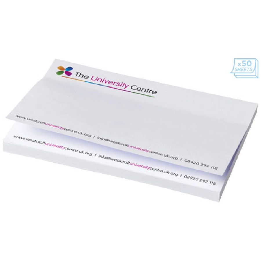 Karteczki samoprzylepne Sticky-Mate® 150x100 PFC-21097002 biały