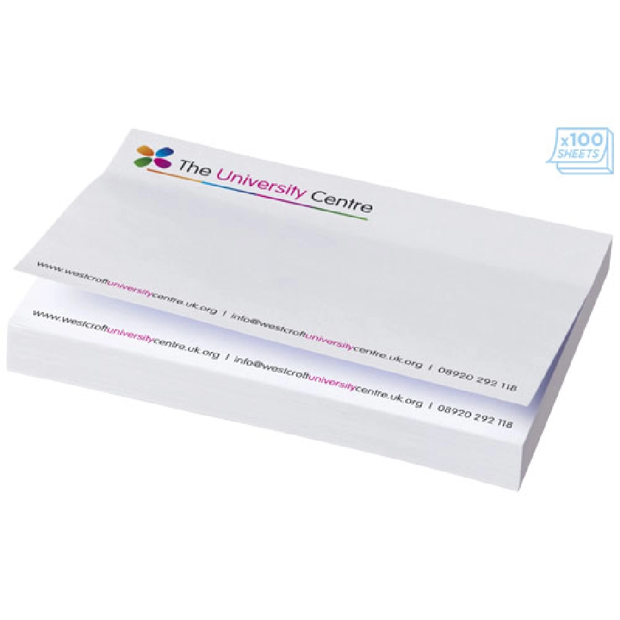 Karteczki samoprzylepne Sticky-Mate® 150x100 PFC-21097002 biały
