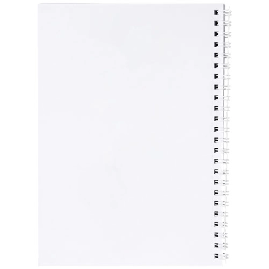 Notatnik Desk-Mate® w formacie A5 z przedziałką i okładką wykonaną z PP PFC-21247004 biały
