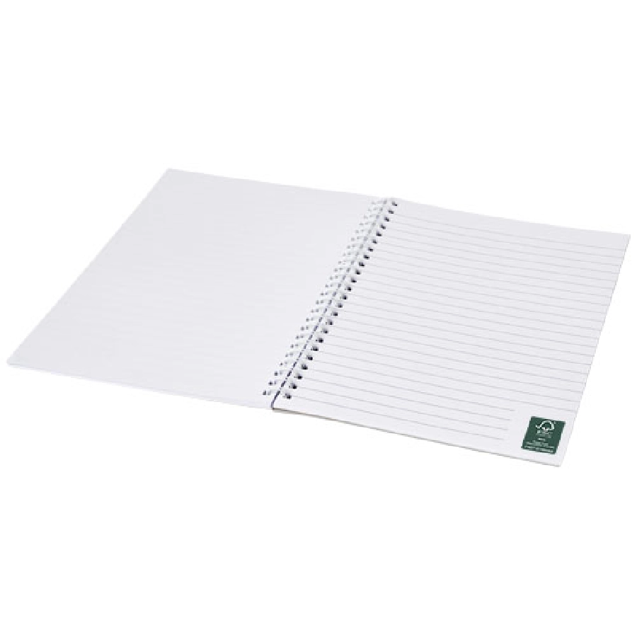 Notatnik Desk-Mate® w formacie A5 z przedziałką PFC-21251002 biały