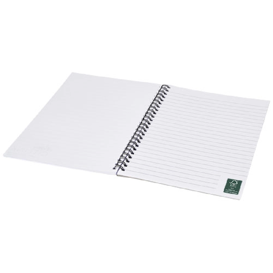 Notatnik Desk-Mate® w formacie A5 z przedziałką PFC-21251012 biały