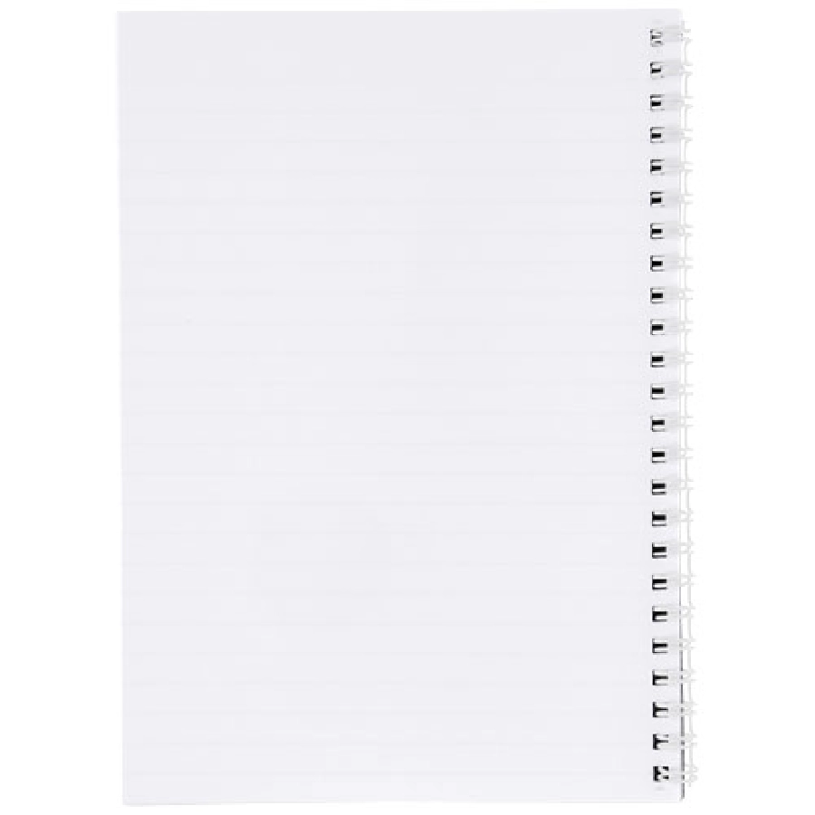 Notatnik Desk-Mate® w formacie A4 z okładką wykonaną z syntetycznego materiału. PFC-21270000 biały