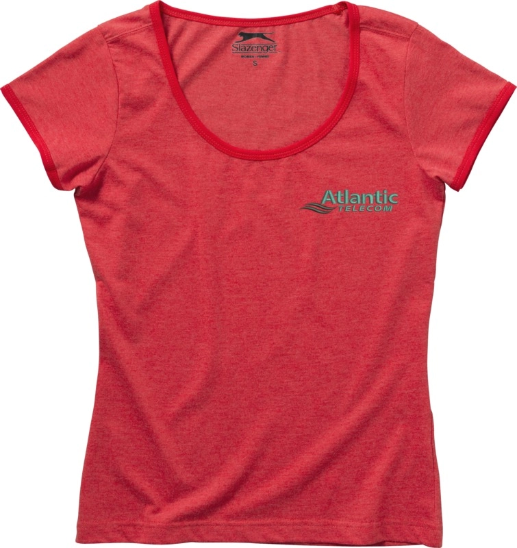 T-shirt damski Chip PFC-33012271 czerwony