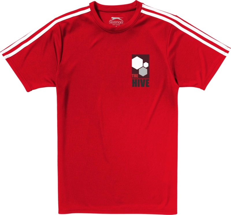 T-shirt Baseline Cool Fit PFC-33015251 czerwony