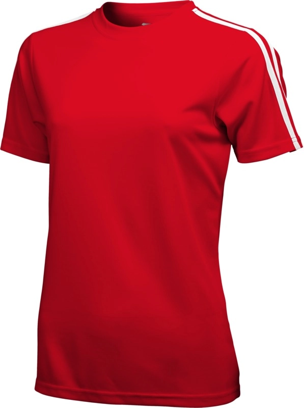T-shirt damski Baseline Cool Fit PFC-33016252 czerwony