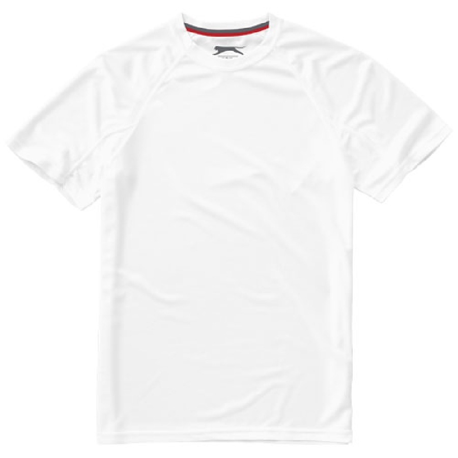 Męski T-shirt Serve z krótkim rękawem z dzianiny Cool Fit odprowadzającej wilgoć PFC-33019015 biały